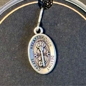 Alex and Ani Sterling 925 Silver Small “Key To Life” Jewelry Charm Only No Charm